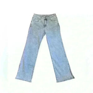 Zulily Stretch Flare Bootcut Jeans with Ankle Slit – Size Large